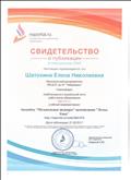 Свидетельство о публикации в электронном СМИ, учебный видеоматериал детского ансамбля "Музыкальные шедевры" произведение "Летка-енка" Свидетельство о публикации в электронном СМИ, учебный видеоматериал детского ансамбля "Музыкальные шедевры" произведение "Летка-енка"